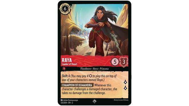 Disney Lorcana Raya, Leader of Heart.