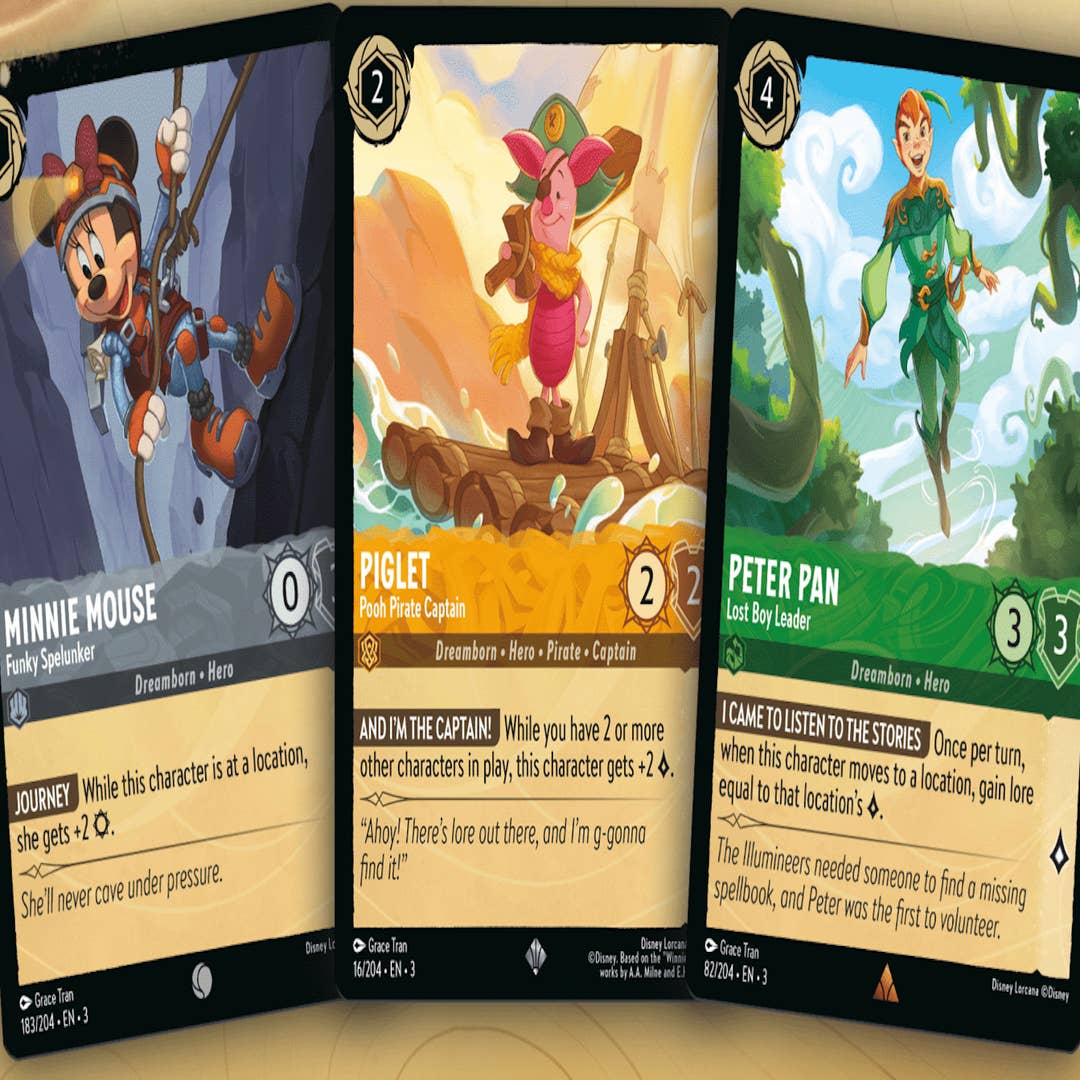 Disney Lorcana's third TCG set travels Into the Inklands with dogs