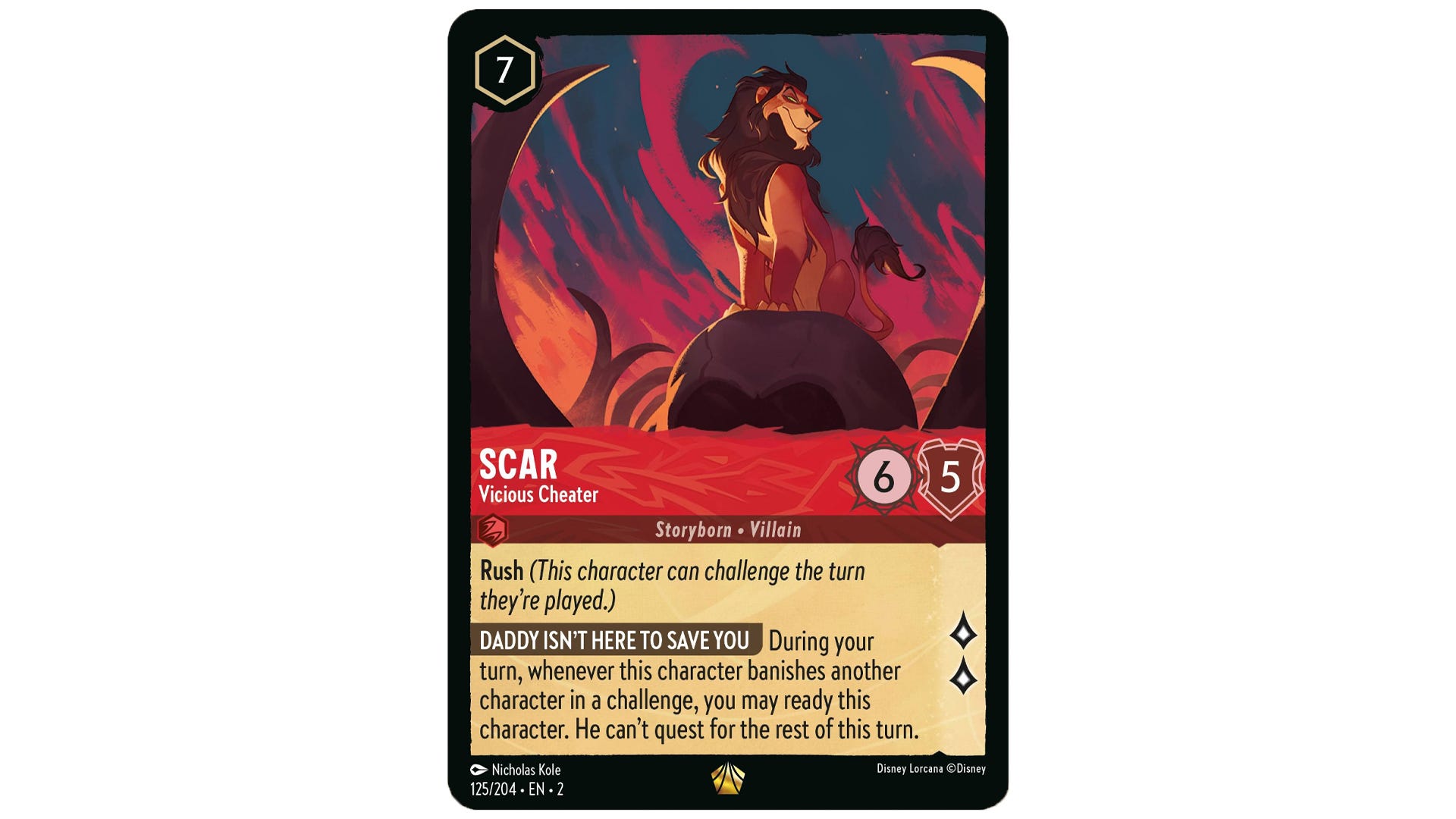 Ruby Scar 7 best Rise of the Floodborn ruby cards in Disney Lorcana’s second set ...