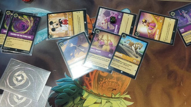 An image of a Disney Lorcana deck.