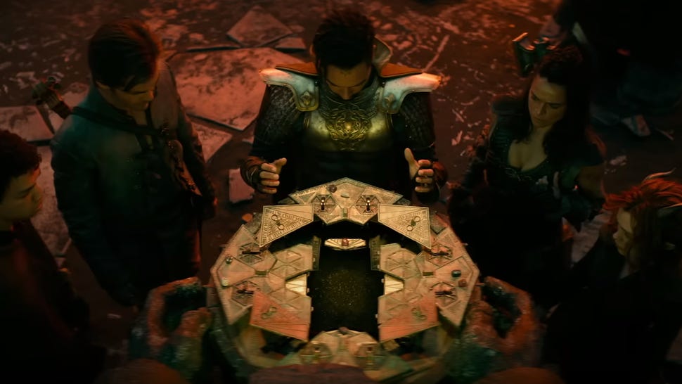 A screenshot from the official trailer for Dungeons & Dragons: Honor Among Thieves.