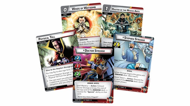 Doctor Strange Hero Pack cards