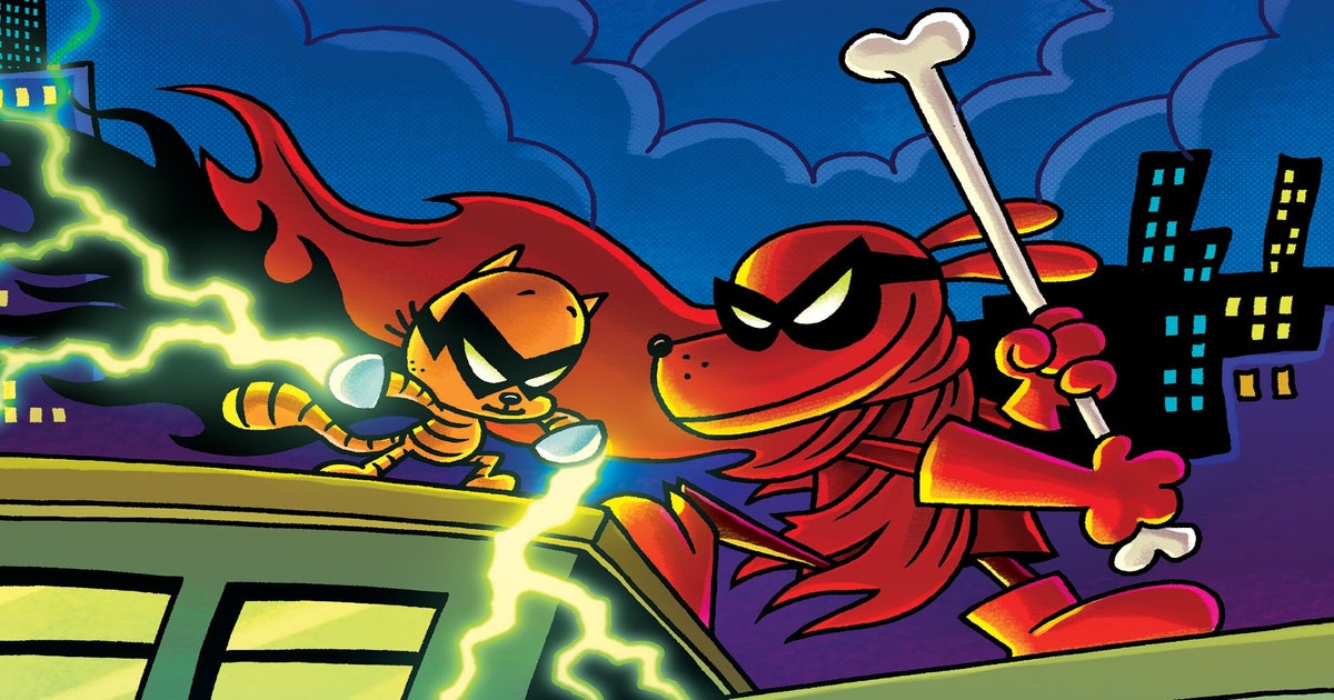 Dog Man sees red in Dav Pilkey's next guaranteed bestselling comic
