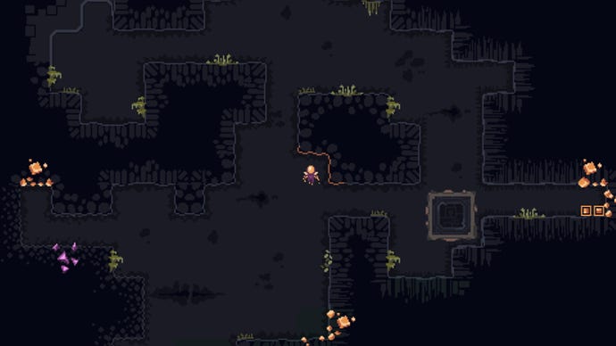 Part of the underground in Dome Keeper.