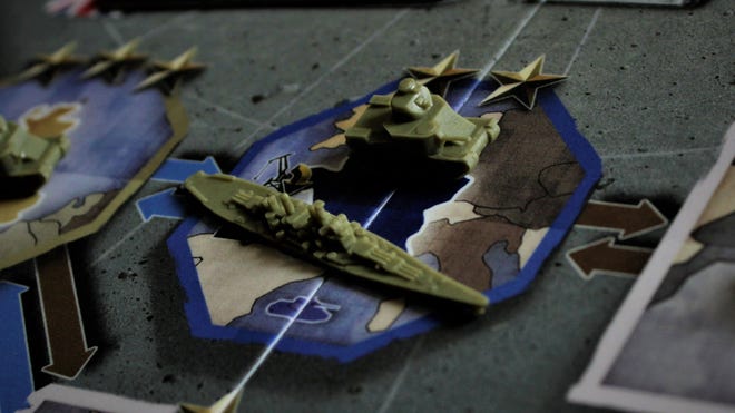 Domination board game layout 1