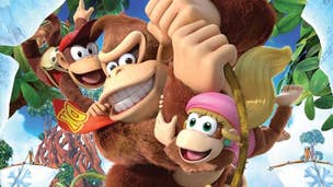 Here's a look at Funky Kong gameplay in Donkey Kong Country Tropical Freeze for Switch