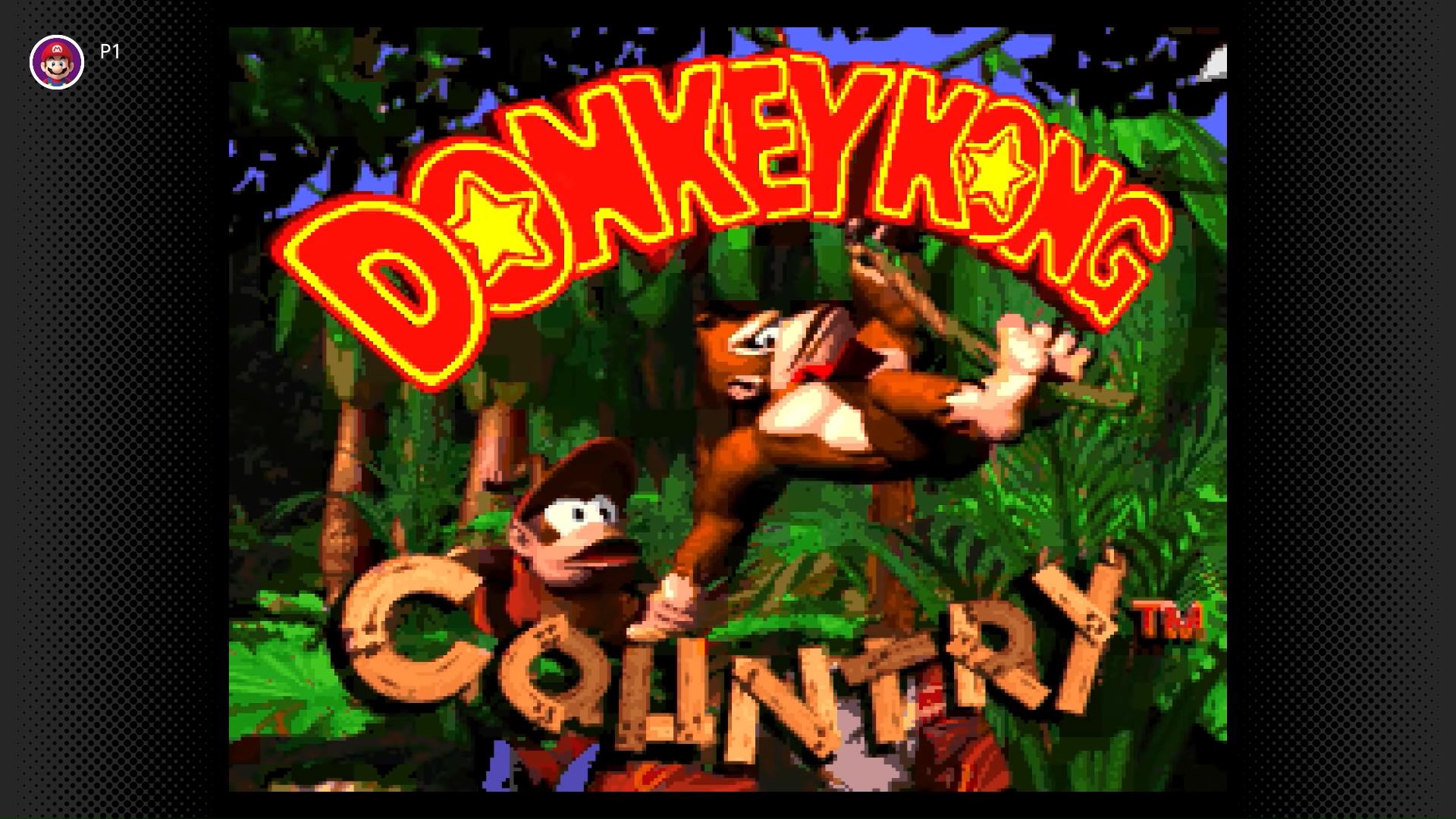 Snes online deals donkey kong country