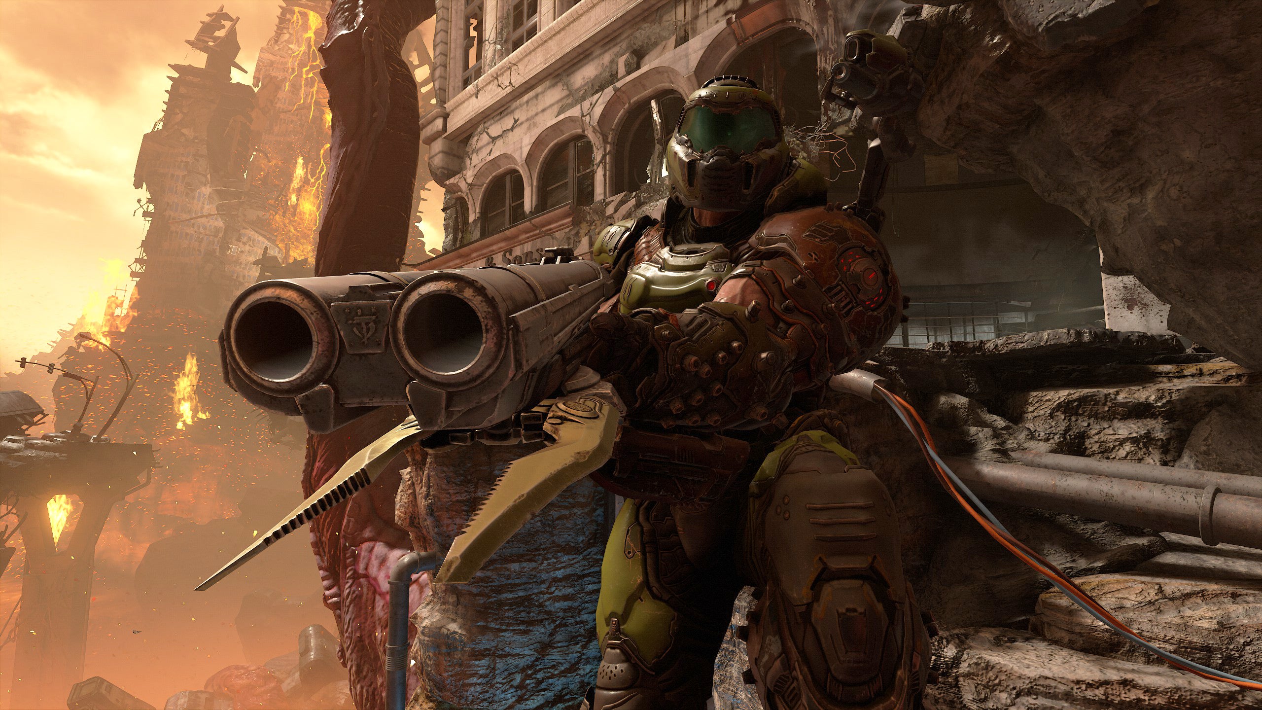 An ode to Doom Eternals meat hook Rock Paper Shotgun