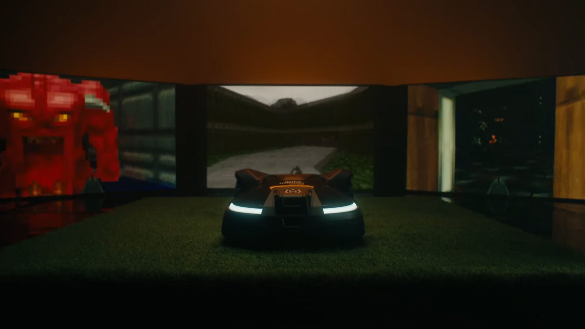 Need another way to play Doom? How about a lawn mower?