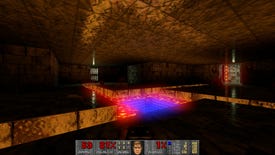Classic Doom running its unofficial ray tracing mod.