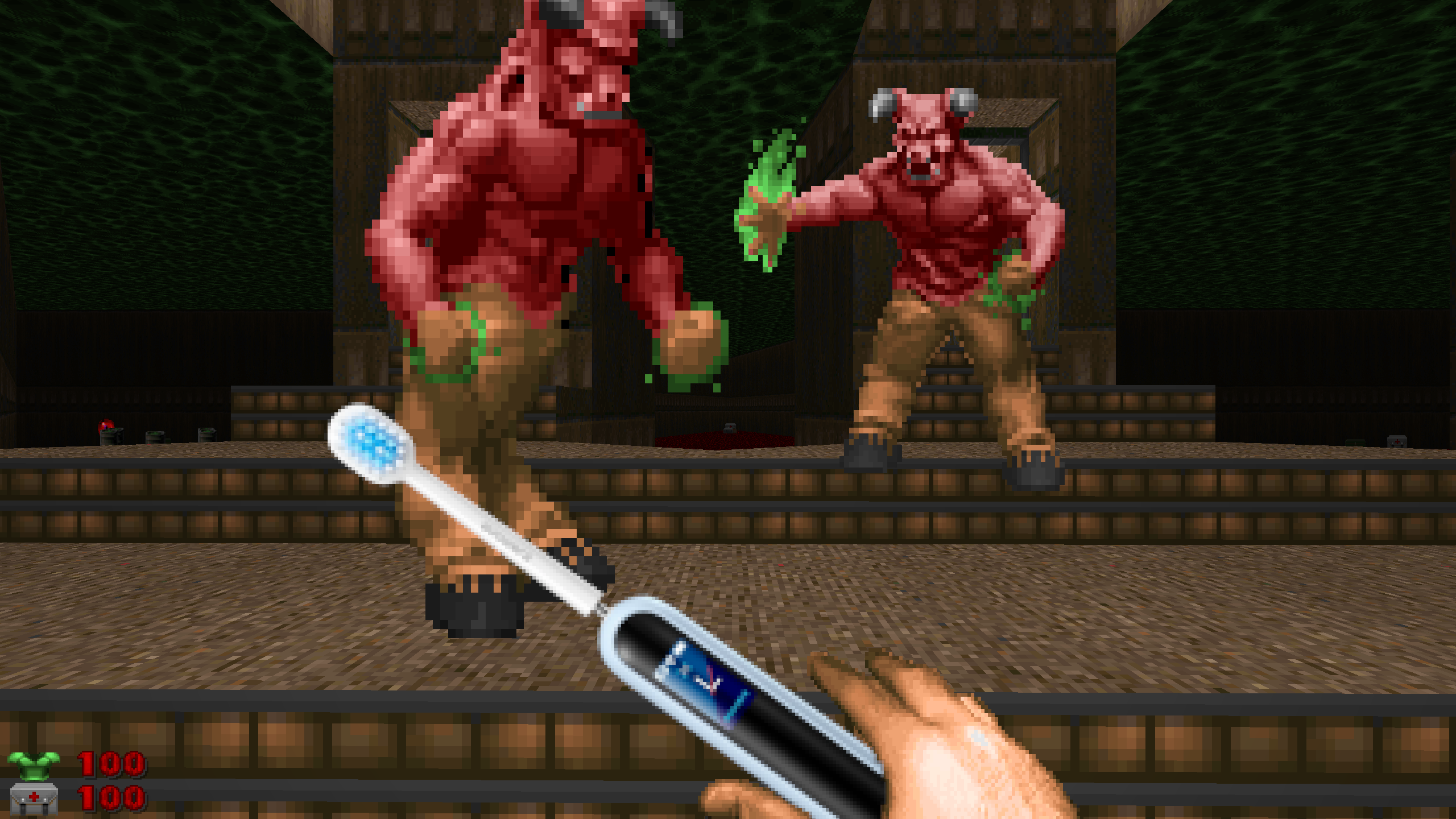 Before you brush your teeth tonight, remember to install Doom on your electric toothbrush