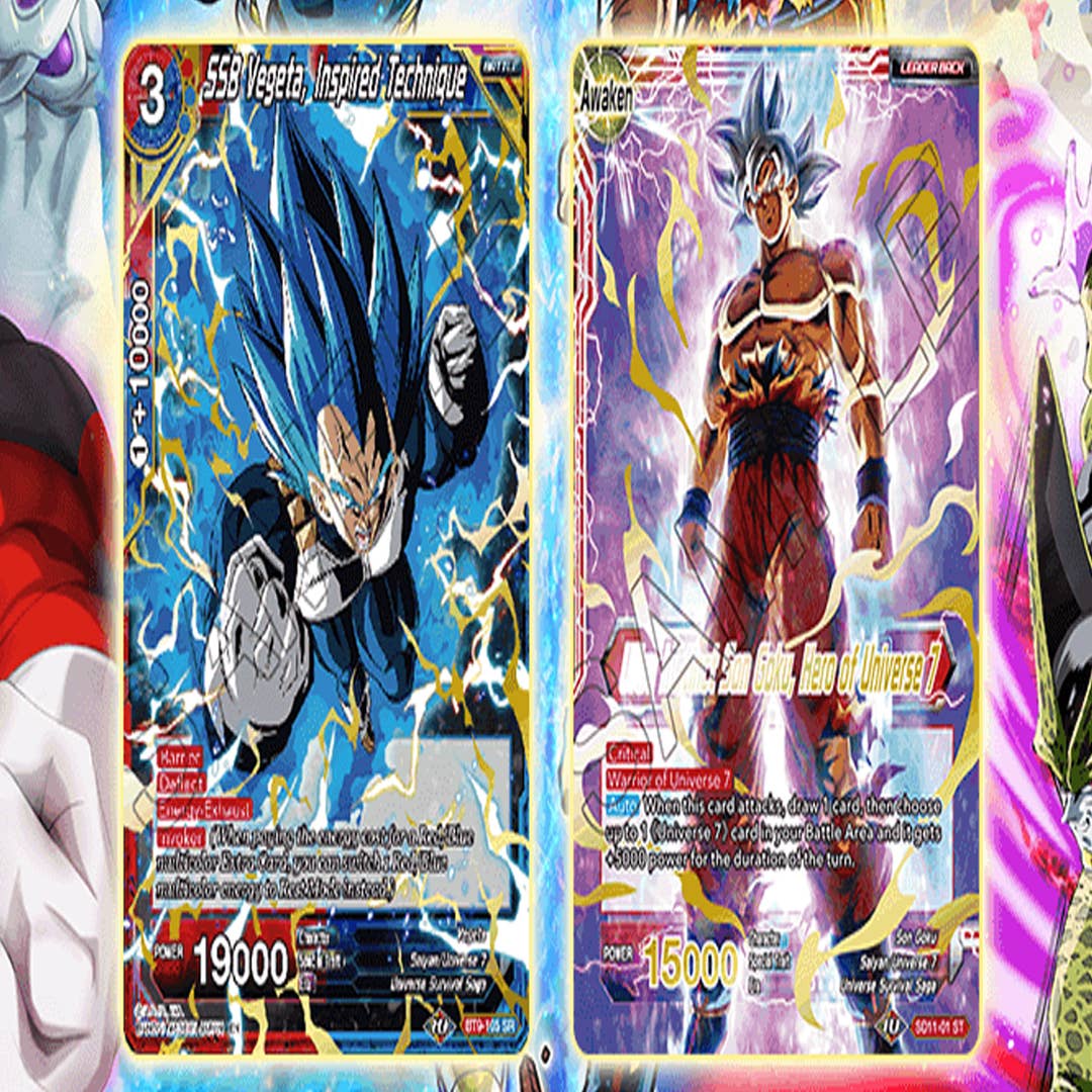 Anime Dragon Ball Son Goku Trunks Vegeta Iv Sr Card Game