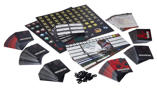 Dragonfire board game layout
