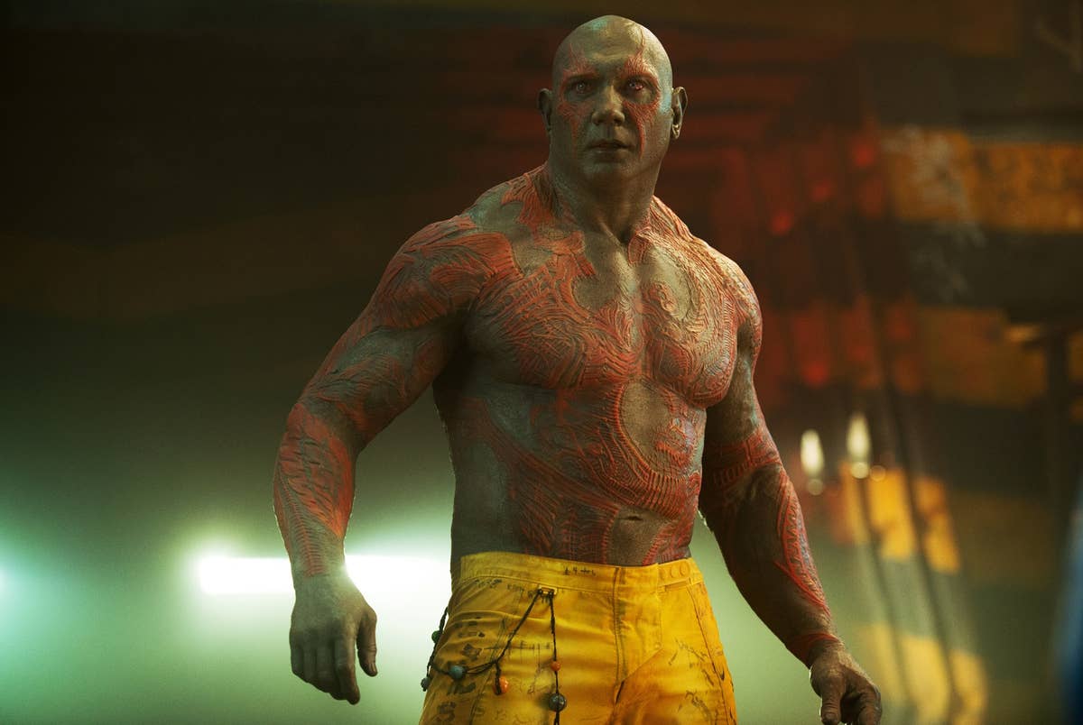 Dave Bautista aliviado por deixar o papel de Drax nos filmes da