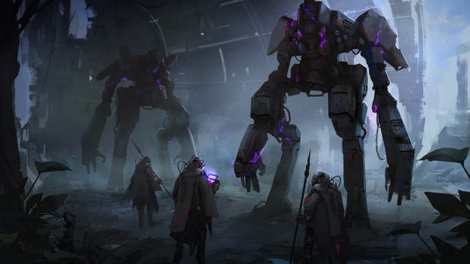 Artwork for Dreams and Machines RPG