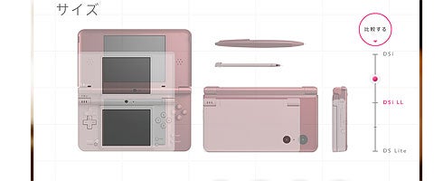 DSiLL, DSi and DS Lite dimensions compared | VG247