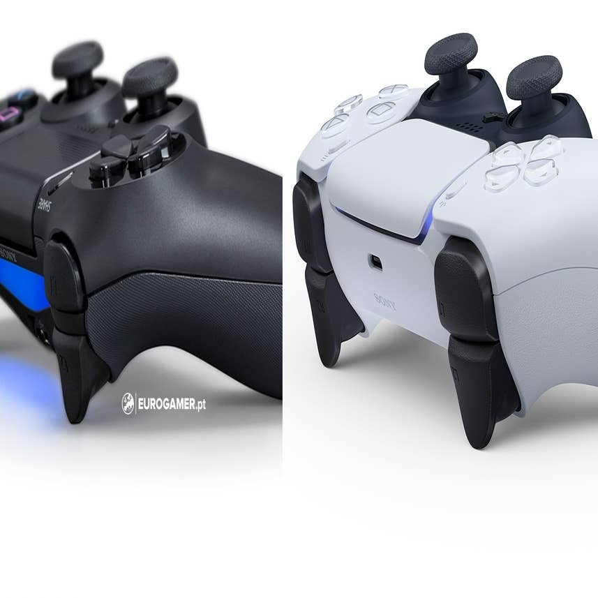 Veja comparação entre os controles DualSense do PS5 e DualShock do PS4