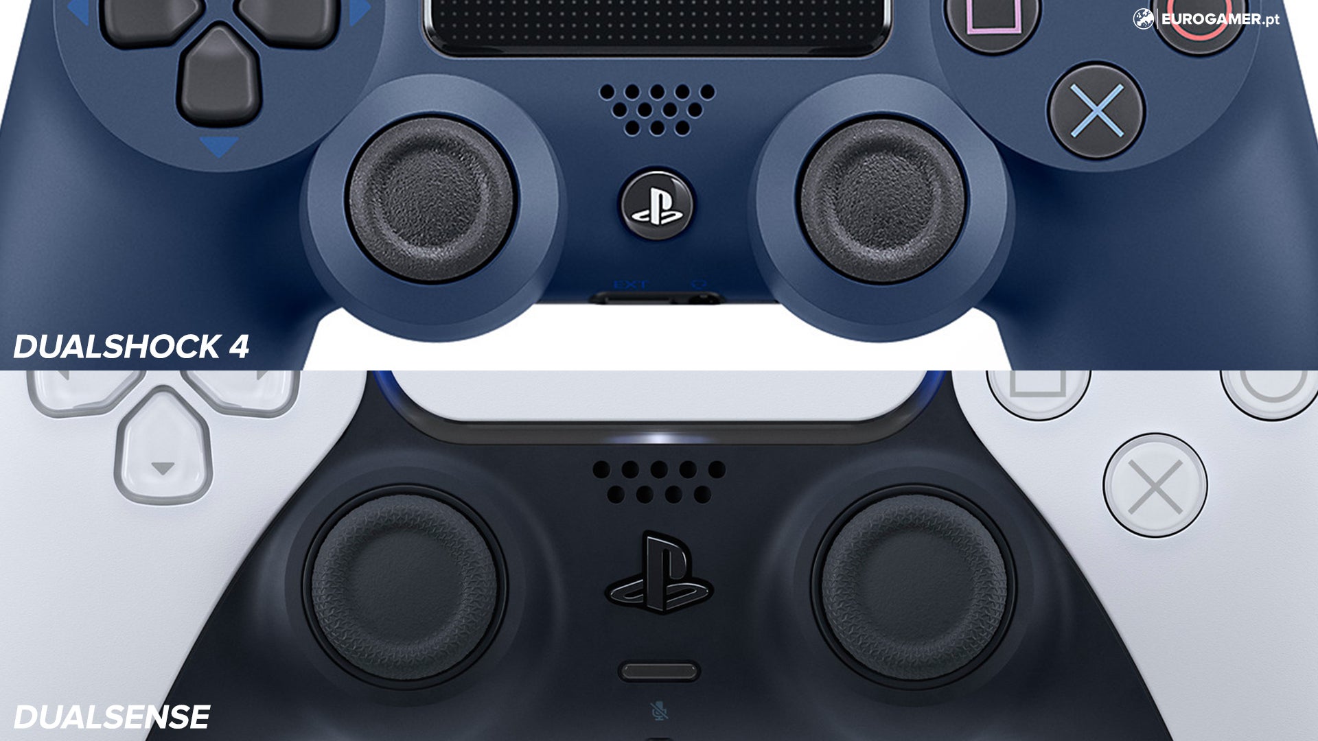 Dualshock 4 vs Dualsense Quais são as diferenças do comando da PS5