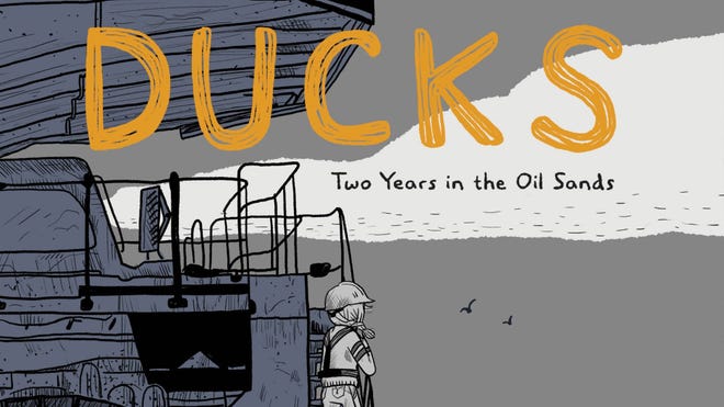 Cropped cover of Kate Beaton's Ducks