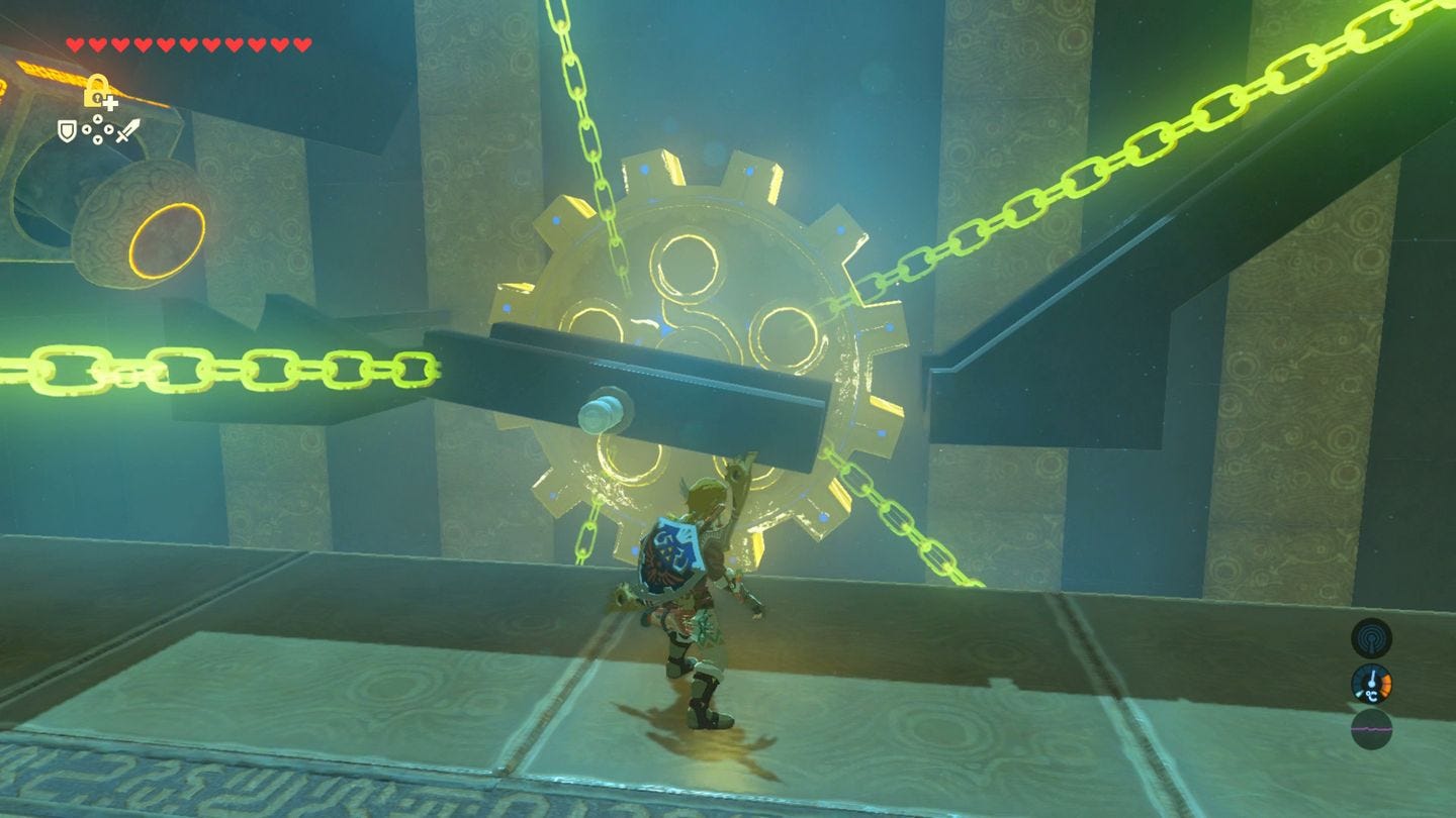 Zelda Breath of the Wild Shrine Dunba Taag e solução para Build and