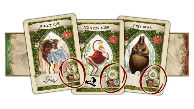 Dungeon Fighter new edition board game cards