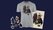 Dungeonbreaker merchandise is here! Plus, a sale!