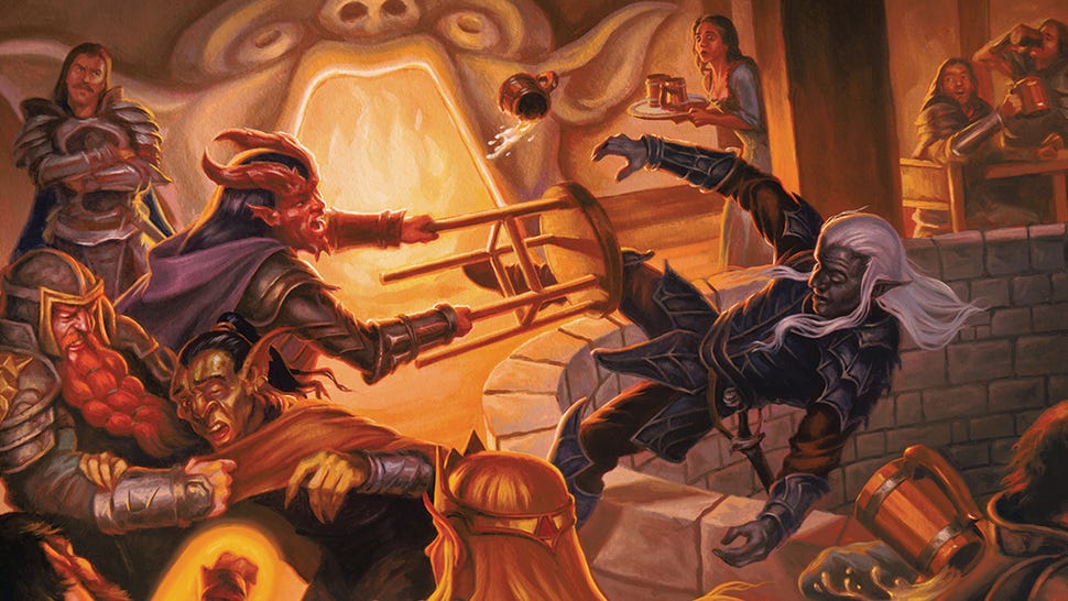 Dungeons & Dragons 5E Roleplaying Game Artwork