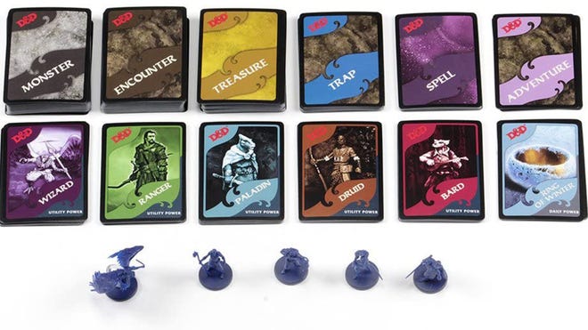 Dungeons & Dragons: Tomb of Annihilation board game layout