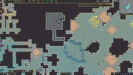 Inspecting dwarves and a fortress in a screenshot from the premium edition of Dwarf Fortress.