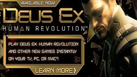 Retail Deus Ex HR Coming With OnLive Code