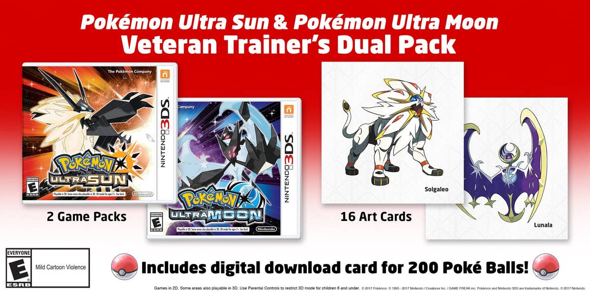 Pokemon Ultra Sun e Ultra Moon - Pokémons Novos, Data de Lançamento,  Edições de Colecionador e tudo o que sabemos