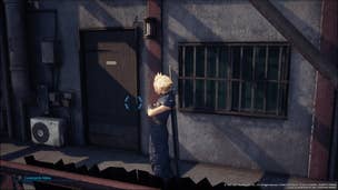 Final Fantasy 7 Remake Intergrade fixes the texture on Cloud's door