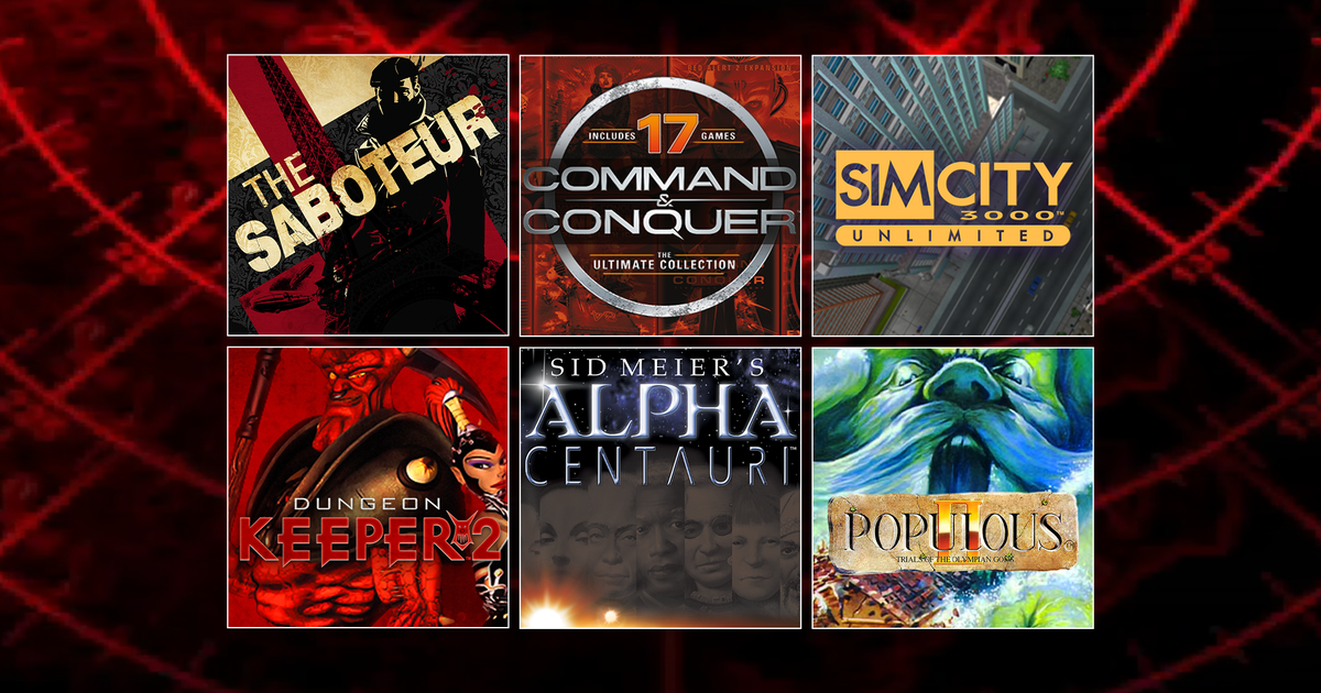 EA brings nine of its classic PC games to Steam EA brings nine of its classic PC games to Steam