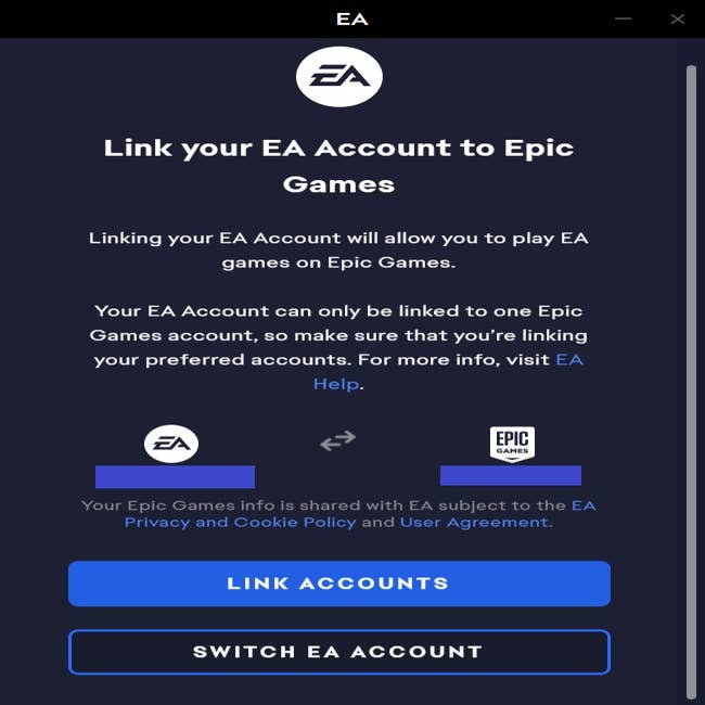 How to Link EA and Epic Games Store Accounts - TechStory