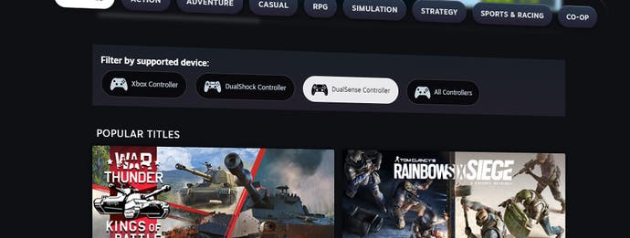 Steam اکنون به شما اطلاع میدهد که آیا بازیها از دستههای PlayStation DualSense پشتیبانی میکنند یا DualShock Steam اکنون به شما اطلاع میدهد که آیا بازیها از دستههای PlayStation DualSense پشتیبانی میکنند یا DualShock