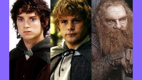 Frodo Baggins, Samwise Gamgee, Gimli