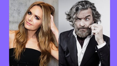 Maggie Lawson and Timothy Omundson headshots