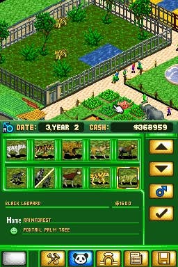 Play Nintendo DS Zoo Tycoon DS (USA) Online in your browser 