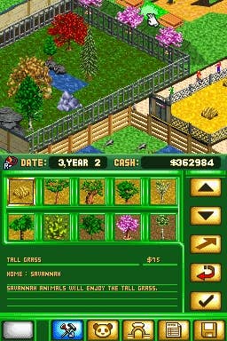 Play Nintendo DS Zoo Tycoon DS (USA) Online in your browser 