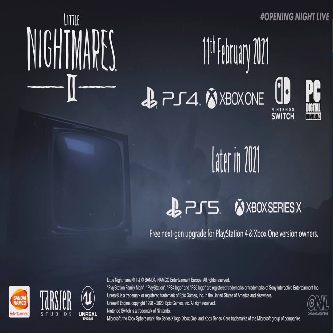 Bandai namco PS4 Little Nightmares II Game