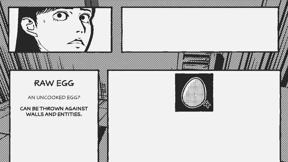 Screenshot Saturday Mondays Throw that egg Rock Paper Shotgun