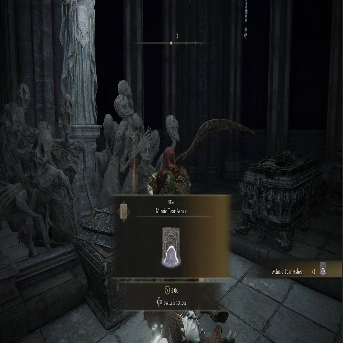 Elden Ring player beats the Mimic Tear boss fight without