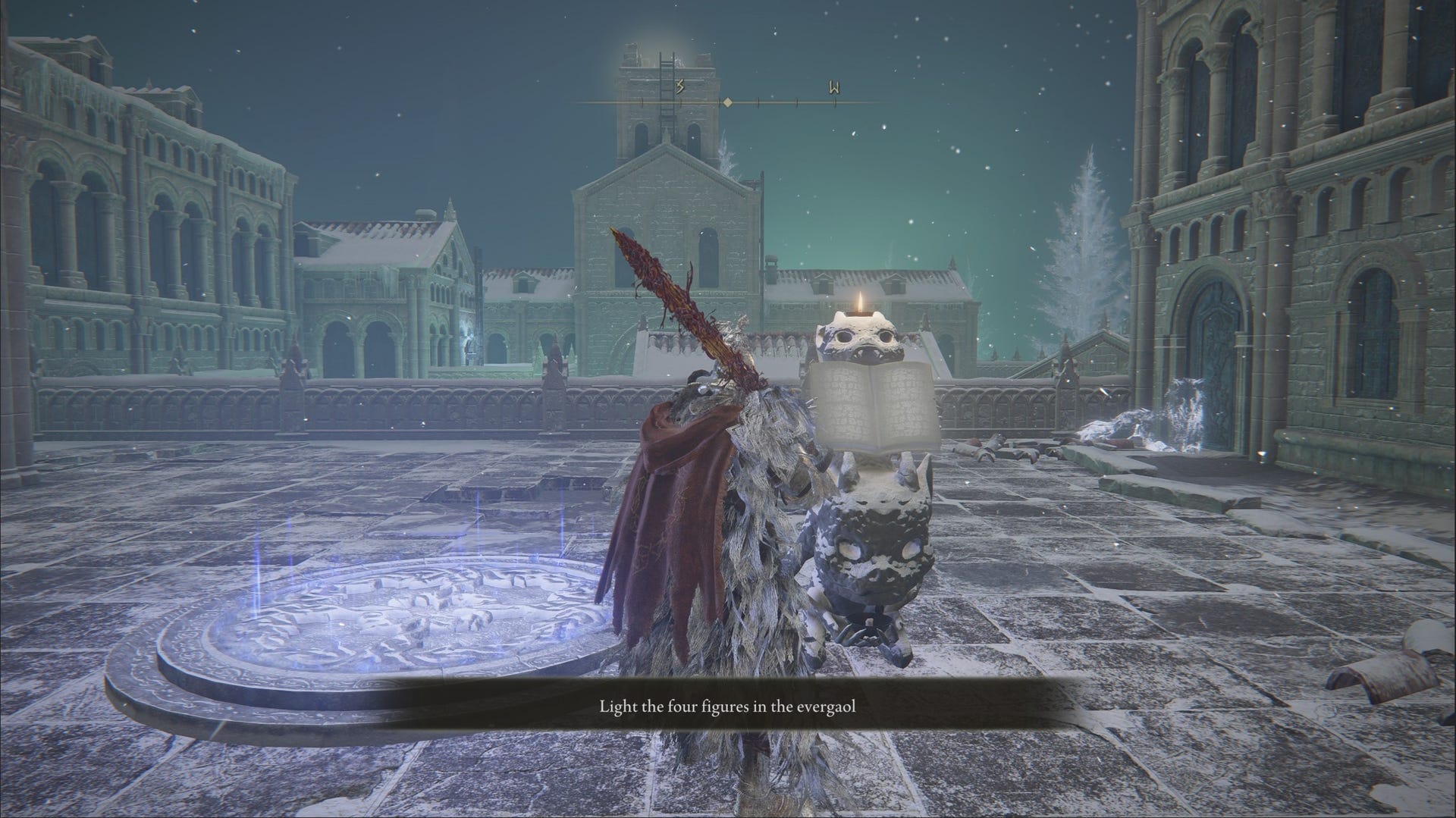 Elden Ring Ordina, Liturgical Town puzzle How do you Light Four