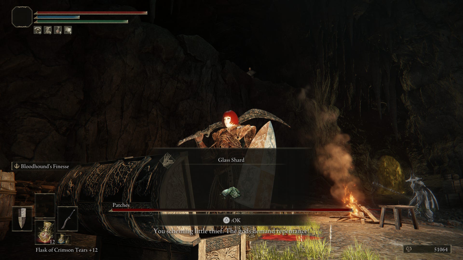 Elden Ring Patches location, quest steps and what to do with Patches's