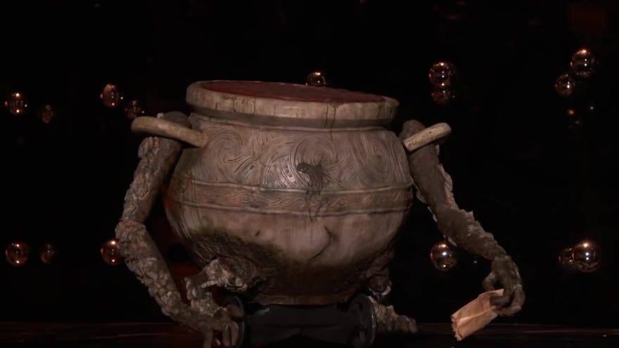 Animatronic Pot Boy from The Game Awards 2021, made by the Builds department at Stoopid Buddy Stoodios.