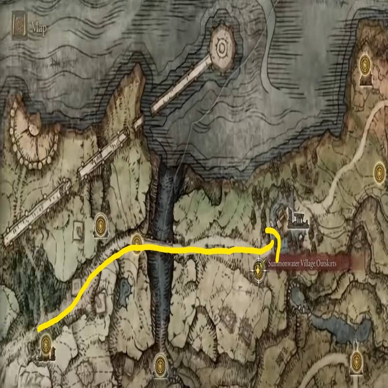 Elden Ring - Tibia's Summons Location (Sorcery) 