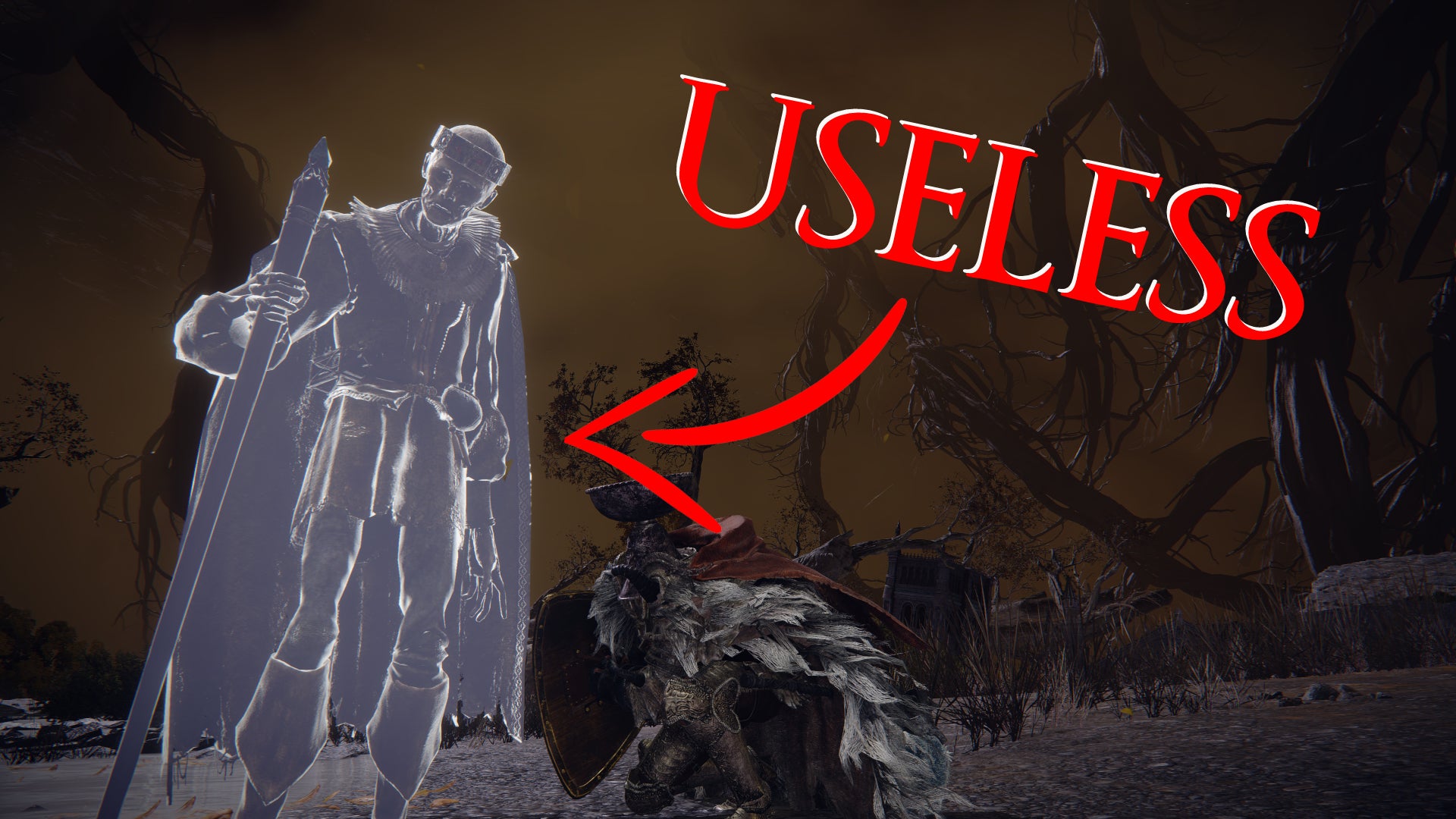The most useless summon in Elden Ring is a nobleman who quit after