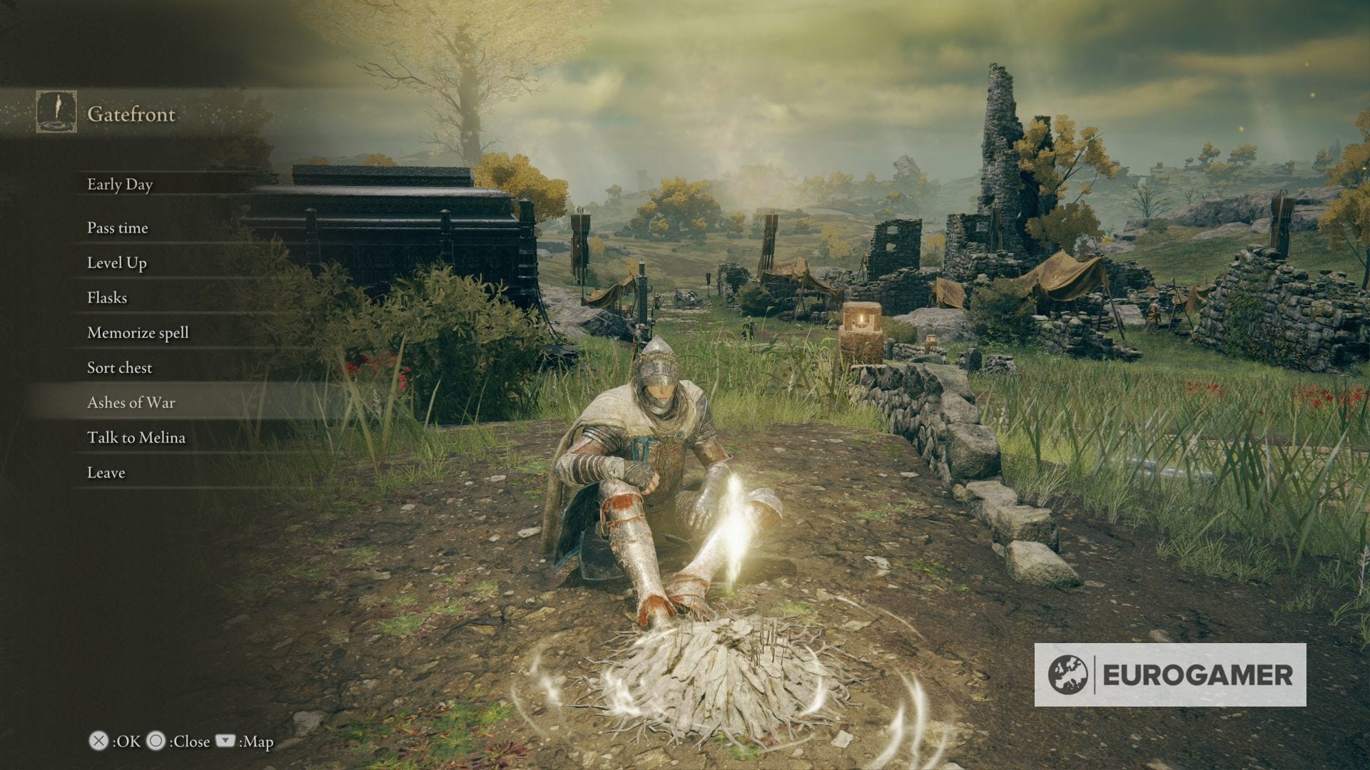 Elden Ring Weapon Arts How to equip Ash of War abilities with the