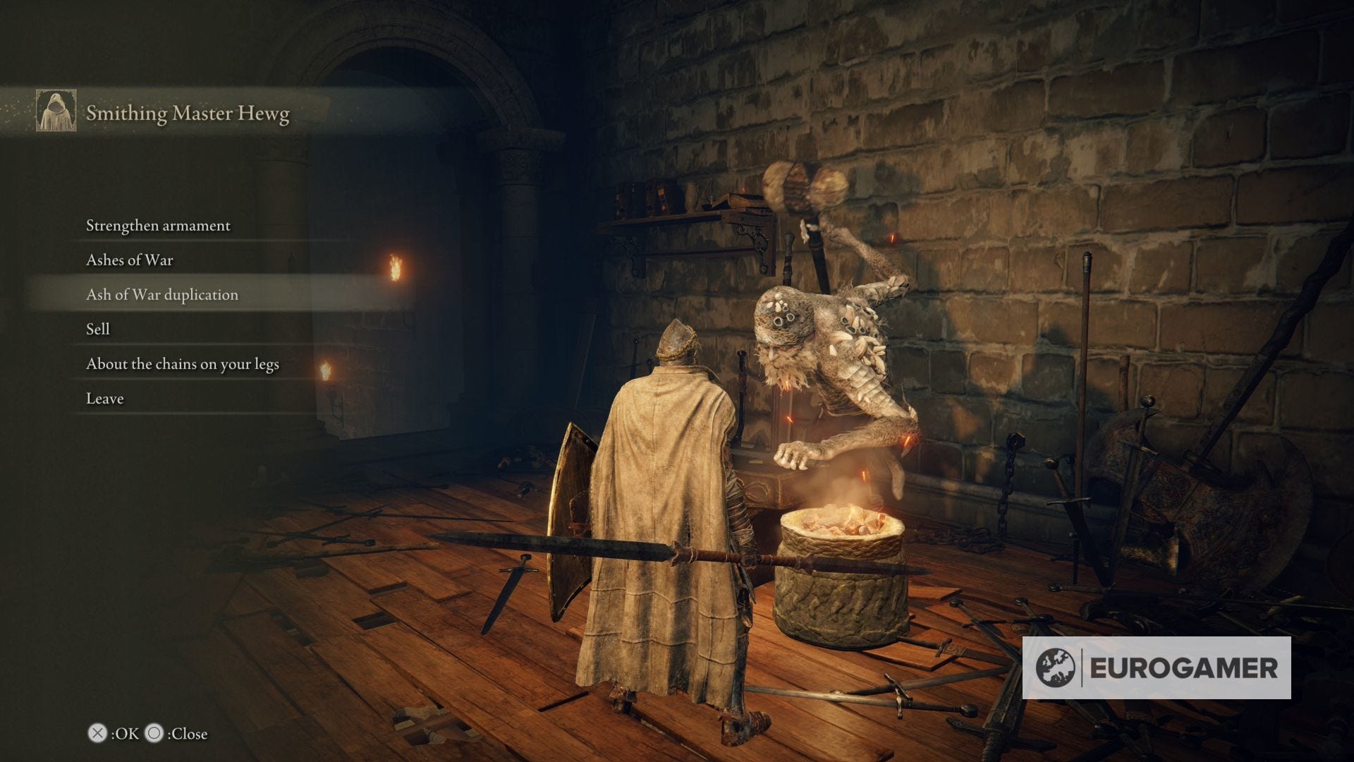 Elden Ring Weapon Arts How to equip Ash of War abilities with the