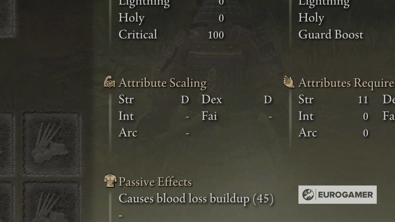 Elden Ring Attribute Scaling explained